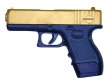 GOLD Galaxy G16 Metal BB Gun Spring Pistol S Mini Glock