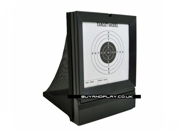 Airsoft BB Gun Paper Target with Net