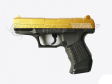 Gold G19 Metal BB Hand Gun Spring Pocket Glock 42