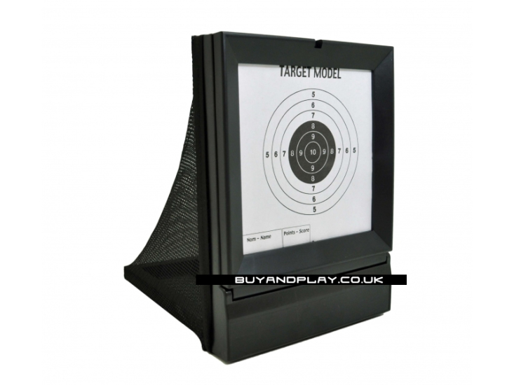 Airsoft BB Gun Paper Target with Net - Click Image to Close