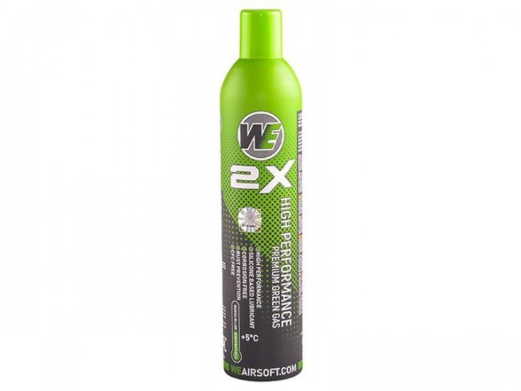 WE 2.0 Airsoft Green Gas Bottle 800ml