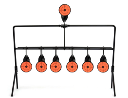 Arms Rotating Spinner Self-Resetting Metal Shooting Target