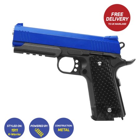 Galaxy K-Warrior G25 Metal BB Gun Spring Pistol with Rail Galaxy K-Warrior G25 Metal BB Gun Spring Pistol with Rail