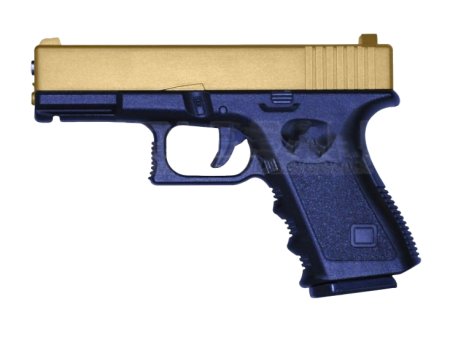 Gold G15 Metal BB Hand Gun Glock 19 Pistol Gold G15 Metal BB Hand Gun Glock 19 Pistol