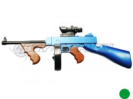 8903A Thompson Tommy Gun Spring BB Rifle Drum Magazine